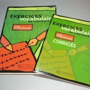 Workbook & Answer Guide Exercices De Vocabulaire En Contexte